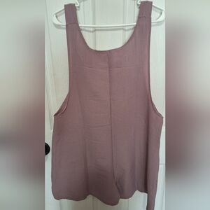 Women's Mauve Tank Romper